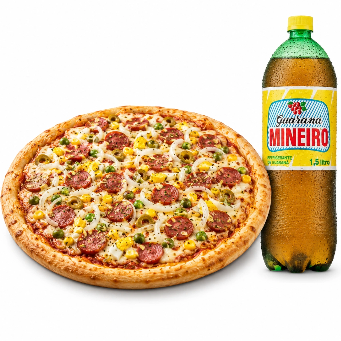 Combo: 1 Pizza G: Italiana + Guaraná 1,5L