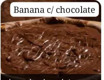 Banana com Chocolate